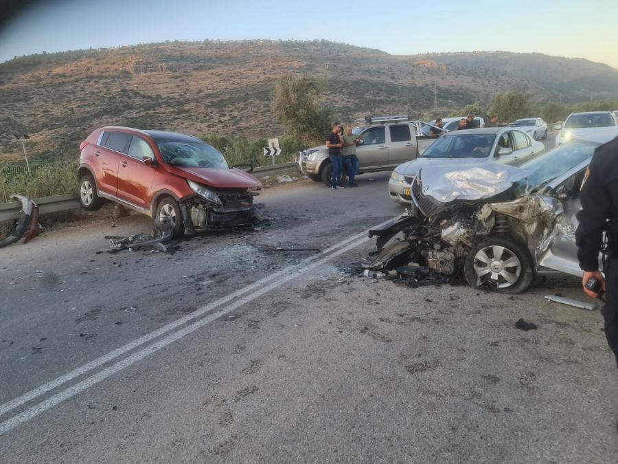 إصابة رجل وسيدة أحدهما بجراح خطيرة جراء حادث طرق في شعب